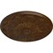 Ekena Millwork Artis Ceiling Medallion, Hand-Painted Root Beer Crackle, 27 1/8"OD x 2 5/8"P CM27ARRBC - alternate 2